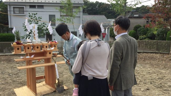 鎌倉市の地鎮祭